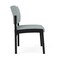 Lesro Lenox Steel Armless Guest Chair, Ash (Blue) Seat, Ash Back, 22.5 W 24.5 L 32 H, No Arms LS1102 - alternate 2